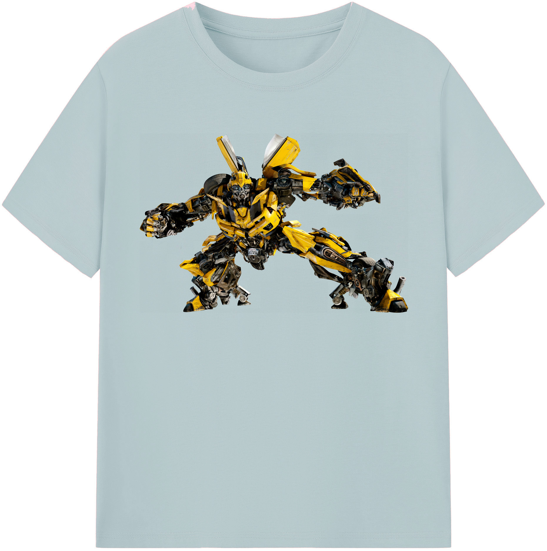 （画像用） Transformers トランスフォーマー 綿100％半袖Tシャツ（フロントプリント）